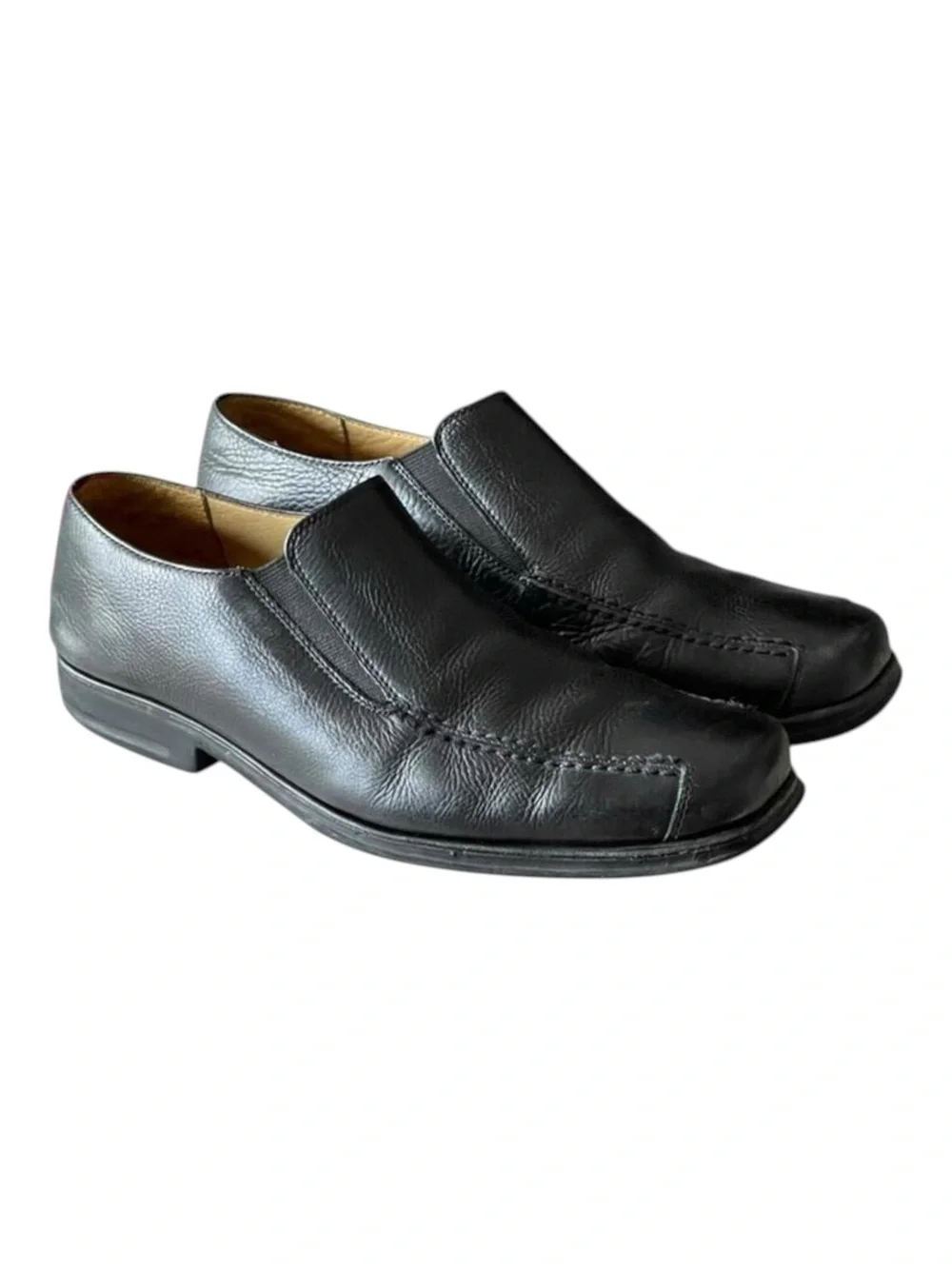 Sandro Paris 𖤐 Fashion Forward Soft Leather Loafer 𖤐 Black 10D 𖤐 Eco Friendly